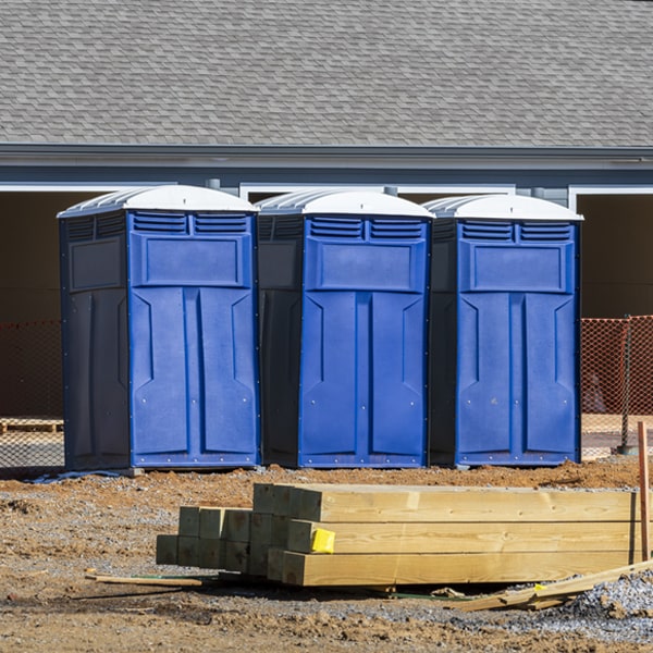 how do you ensure the portable restrooms are secure and safe from vandalism during an event in Defiance IA